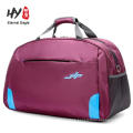 Portable foldable big travelling oxford cloth handbag